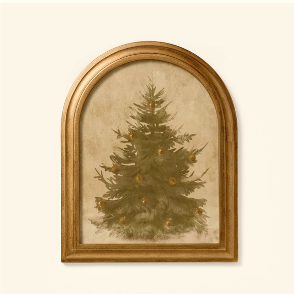 Threshold Other - LAST NWT 11”x13.86” Christmas Tree framed wall art